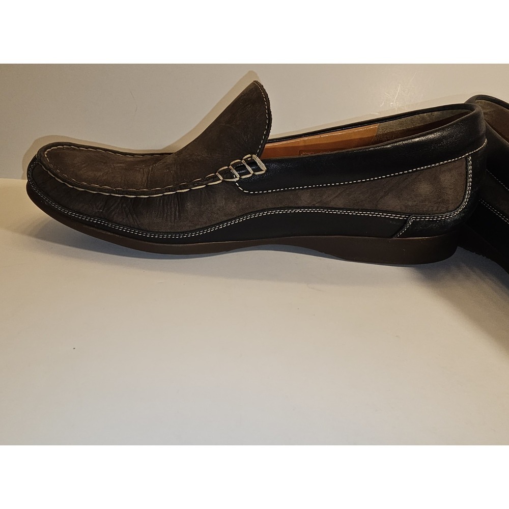 Mephisto Men's Brown Suede Leather Slip-On Loafer Shoes Size 10 - Picture 8 of 10